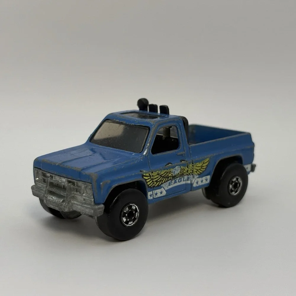 Vintage 1977 Hot Wheels Bywayman Eagle Chevy Truck Malaysia VGC!